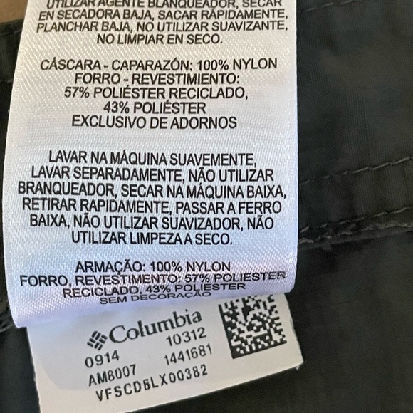 Columbia Men's Cargo Pants OMNI-SHADE SUN PROTECTION size: 40W 30L - Picture 8 of 9